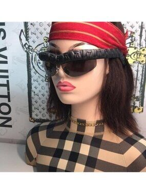New Authentic Bottega Veneta BV1209S 002 Black Oversized Square Sunglasses